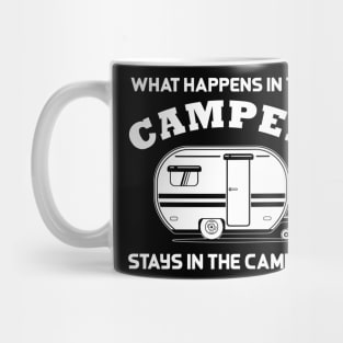 What Happens In The Camper Stays In The Camper Mug